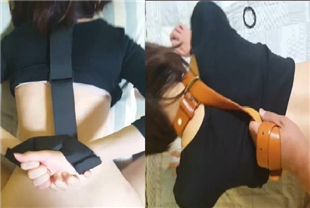 把女友綑绑起来当性爱玩具抽插