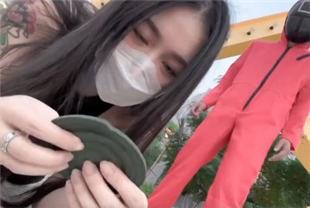 swag万圣节特别企划鱿鱼游戏台湾版-蚊香daisybaby