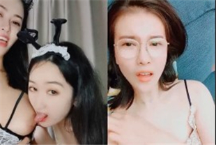 双女姐妹花刺激大秀全程露脸情趣装诱惑还喜欢PK游戏输了自慰惩罚