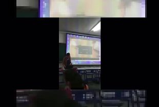 学校老师不小心播放出黄片门事件