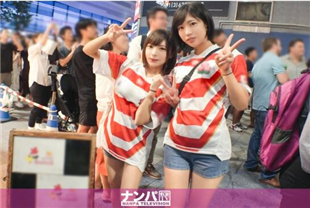 橄榄球世界杯新宿举行两个美女-GANA-2180