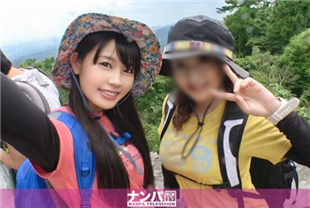 在两个高耸的乳房上缓缓倾斜-GANA-2176
