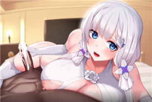 3D白色内衣藏不住小萝莉的爆乳