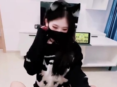 香蕉秀xjx737猫耳小姐姐勾引精壮保安做爱内射