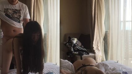 真实感情侣自拍 小情侣在床上后入私拍，男友勐力抽插到女友直到她高潮瘫软