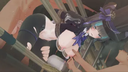 碧蓝航线 柴郡 魔法帽猫娘巨乳乳交榨精技巧展示 挤压雪白奶子母乳
