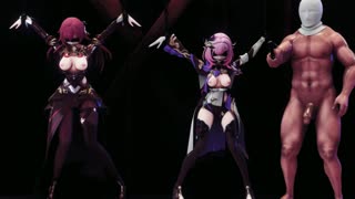 [GreeeeeENen]_樂土三人組Aponia_Elysia_Eden-Adios阿波尼亞<span style='color: #ff5b82'>舞</span>啪