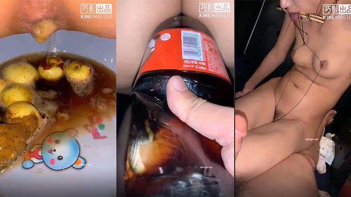 露脸极限调教阴环骚母狗太能整活了肛门塞.枣可乐灌肠夹舌吃精喝尿辣椒自慰干完B洞干屁眼爆粗口