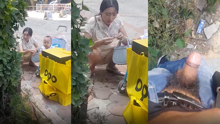 街上偷拍少妇喂儿子露点.