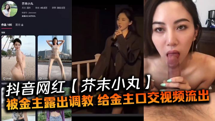 抖音网红芥末小丸被金主露出调.教给金主口交视频流出