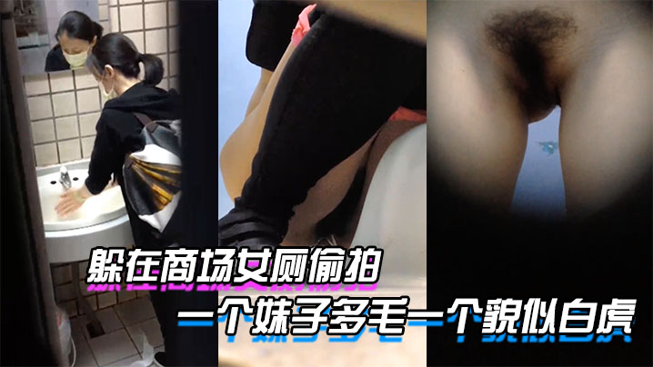 躲在商场女厕偷拍到两个美女嘘.嘘一个妹子多毛一个貌似白虎