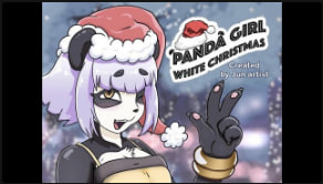 正版动图熊猫少女白色版英文版中文字幕